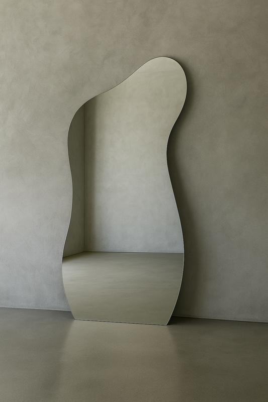Frameless Irregular Mirror 180cm x 85cm